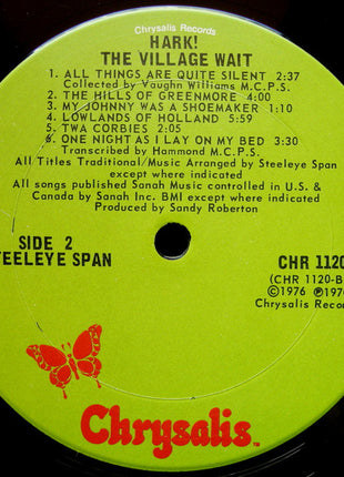 Steeleye Span : Hark! The Village Wait (LP, Album, RE, Ter)