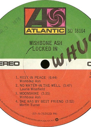 Wishbone Ash : Locked In (LP, Album, PR )