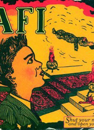 the album cover for AFI - Shut Your Mouth and Open Your Eyes