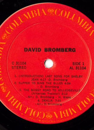 David Bromberg : David Bromberg (LP, Album, Pit)