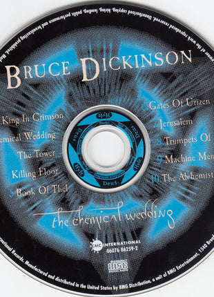 Bruce Dickinson : The Chemical Wedding (CD, Album)