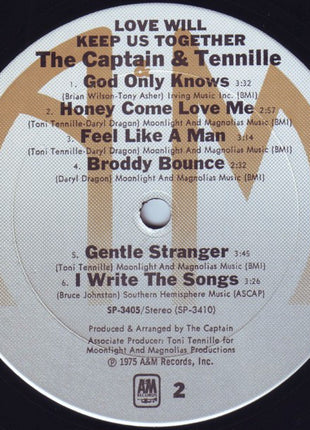 The Captain & Tennille* : Love Will Keep Us Together (LP, Album)