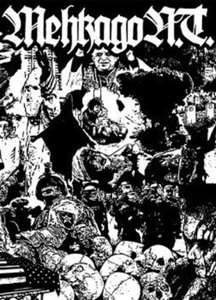 the album cover for Mehkago NT - Massive Fucking Headwounds