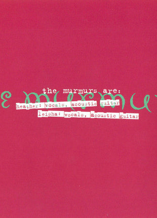 The Murmurs : The Murmurs (CD, Album)