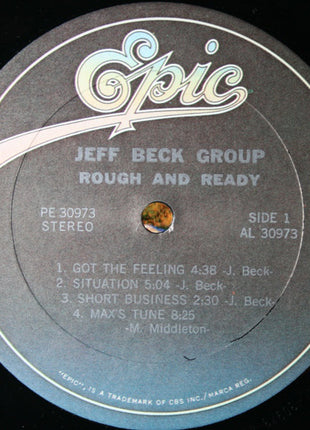 Jeff Beck Group : Rough And Ready (LP, Album, RP, Ter)