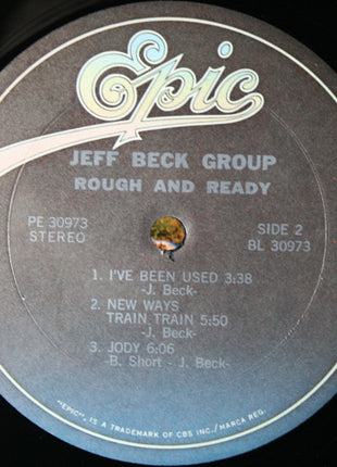 Jeff Beck Group : Rough And Ready (LP, Album, RP, Ter)