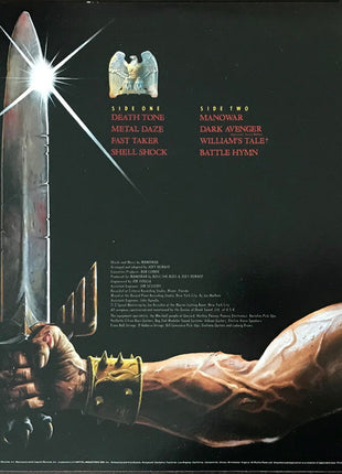 Manowar : Battle Hymns (LP, Album, Win)
