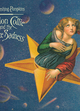 the album cover for Smashing Pumpkins - Mellon Collie and The Infinite Sadness