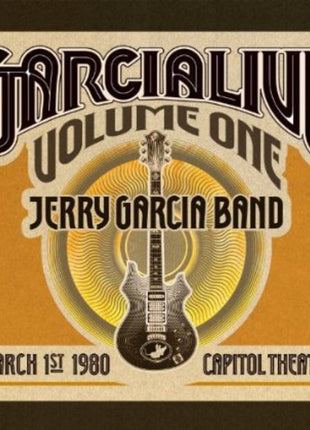 the album cover for Jerry Garcia Band - GarciaLive Vol.1 - March 1st 1980, Capitol Theater