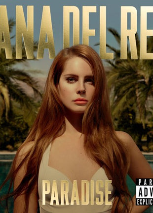 the album cover for Lana Del Rey - Paradise