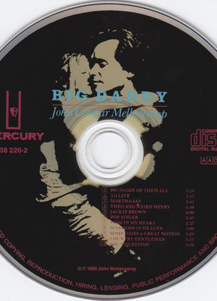 John Cougar Mellencamp : Big Daddy (CD, Album)
