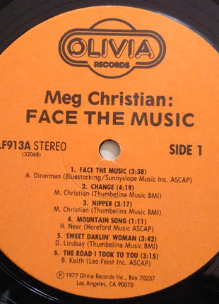 Meg Christian : Face The Music (LP, Album)