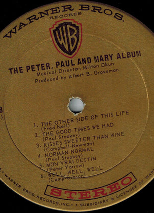 Peter, Paul & Mary : Album (LP, Album, Ter)