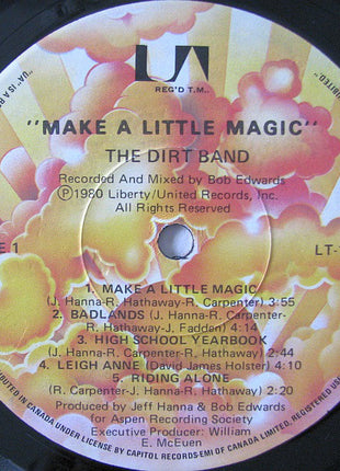 The Dirt Band : Make A Little Magic (LP, Album)