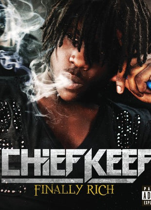 the album cover for Chief Keef - Finally Rich