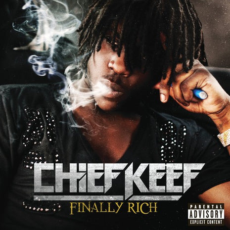 the album cover for Chief Keef - Finally Rich