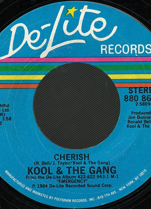 Kool & The Gang : Cherish (7", Single, 72 )