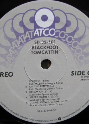 Blackfoot (3) : Tomcattin' (LP, Album, SP )