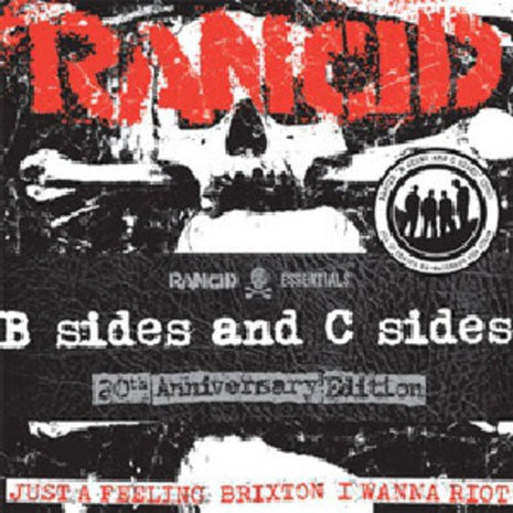 the album cover for Rancid - B Sides & C Sides