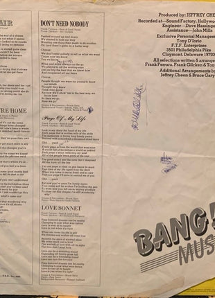 Bang (12) : Music (LP, Album, Win)