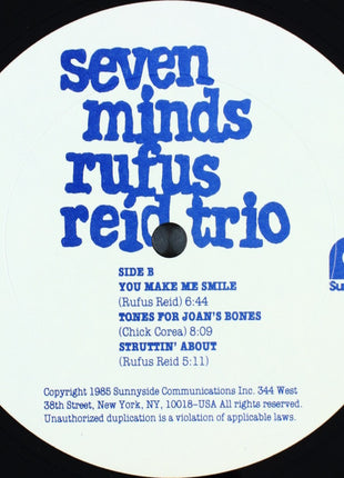 Rufus Reid Trio : Seven Minds (LP, Album)