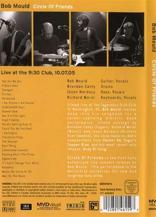 Bob Mould : Circle Of Friends (DVD-V, NTSC)