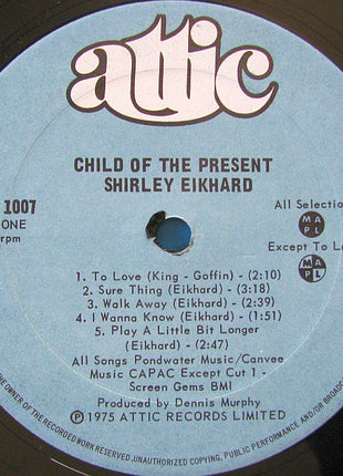 Shirley Eikhard : Child Of The Present (LP, Album)