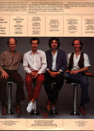 Oregon : In Performance (2xLP, Album, SP )