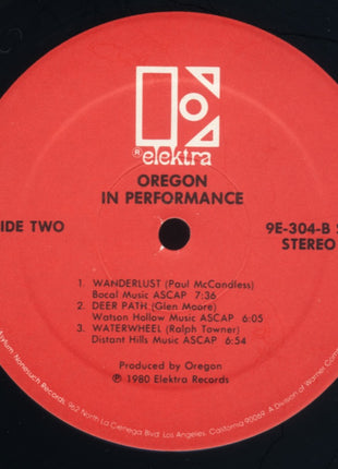 Oregon : In Performance (2xLP, Album, SP )