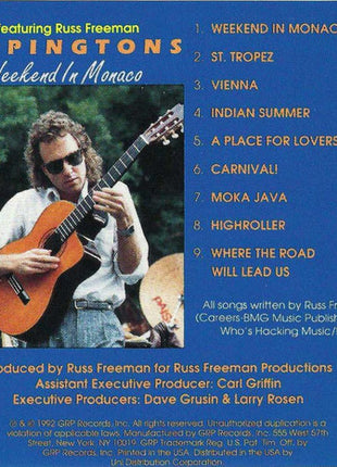 The Rippingtons Featuring Russ Freeman (2) : Weekend In Monaco (CD, Album)