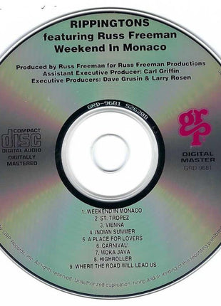 The Rippingtons Featuring Russ Freeman (2) : Weekend In Monaco (CD, Album)