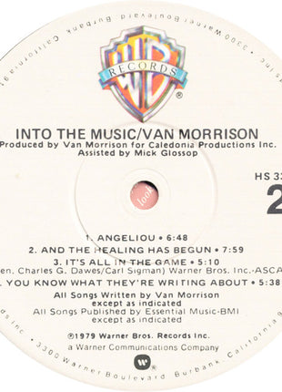 Van Morrison : Into The Music (LP, Album, Win)