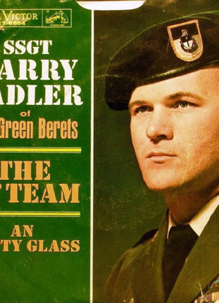 Barry Sadler : The "A" Team / An Empty Glass (7")