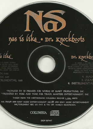 Nas : Nas Is Like / Dr. Knockboots (CD, Maxi)