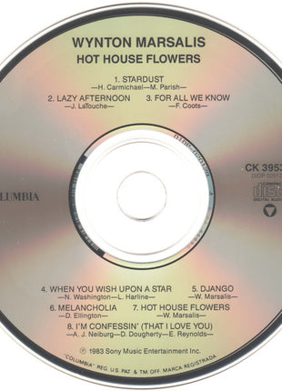 Wynton Marsalis : Hot House Flowers (CD, Album, RE)