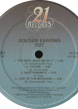 Golden Earring : Cut (LP, Album, 53)