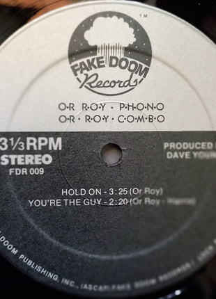 Or Roy Combo : Or Roy Phono (12", EP)