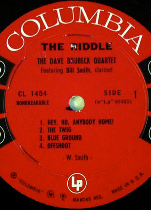 The Dave Brubeck Quartet ,Featuring William O. Smith : The Riddle (LP, Album, Mono, Bri)