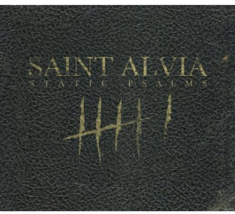 the album cover for Saint Alvia - Static Psalms