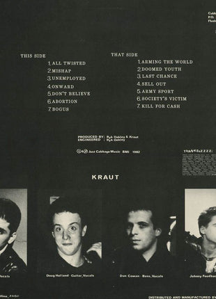 Kraut (2) : An Adjustment To Society (LP, Album)