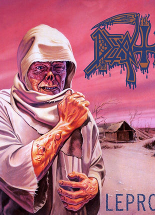 the album cover for Death - Leprosy [Remastered]