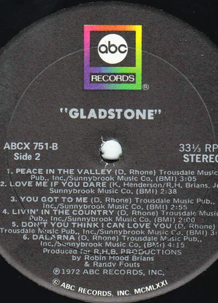 Gladstone : Gladstone (LP, Album)