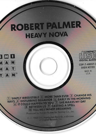 Robert Palmer : Heavy Nova (CD, Album, Cap)