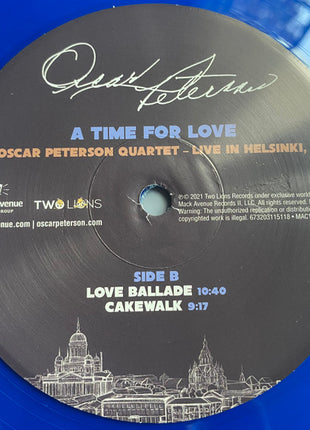 Oscar Peterson : A Time For Love: The Oscar Peterson Quartet - Live In Helsinki, 1987 (3xLP, Album, RSD, Tra)