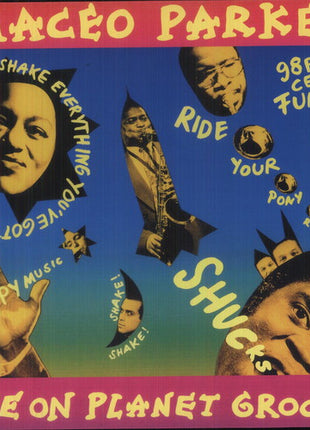 the album cover for Maceo Parker - Life on Planet Groove