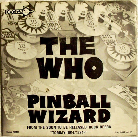 The Who : Pinball Wizard (7", Single, Glo)