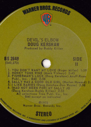 Doug Kershaw : Devil's Elbow (LP, Album)