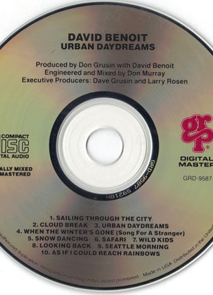 David Benoit : Urban Daydreams (CD, Album)