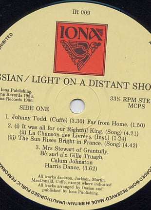 Ossian (2) : Light On A Distant Shore (LP, Album)