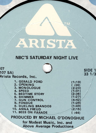 Various : NBC's Saturday Night Live (LP, Album, Pla)